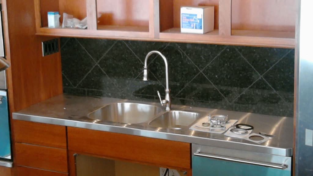 counter top and sink